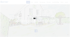 Desktop Screenshot of garten-borner.ch